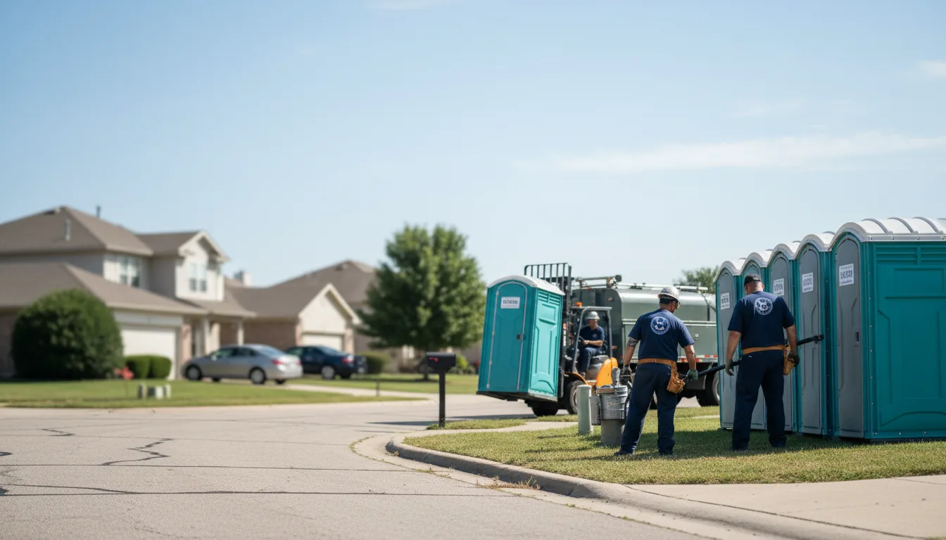 Porta Potty Rental in Earth City, MO near me